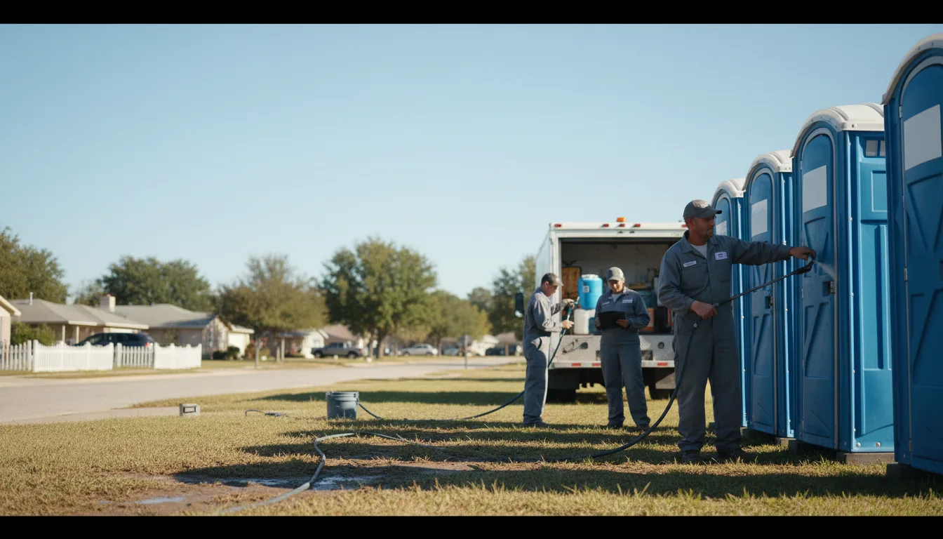 Long-Term Portable Toilet Rental in Kingsbury, IN near me